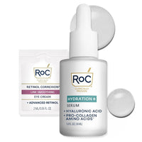 RoC Hydration+ Hyaluronic Acid Serum For Face, Hydrating and Plumping, 1oz
