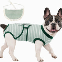 Surgery Recovery Suit for Female Male Dog, Soft Onesie After Spay Neuter, S