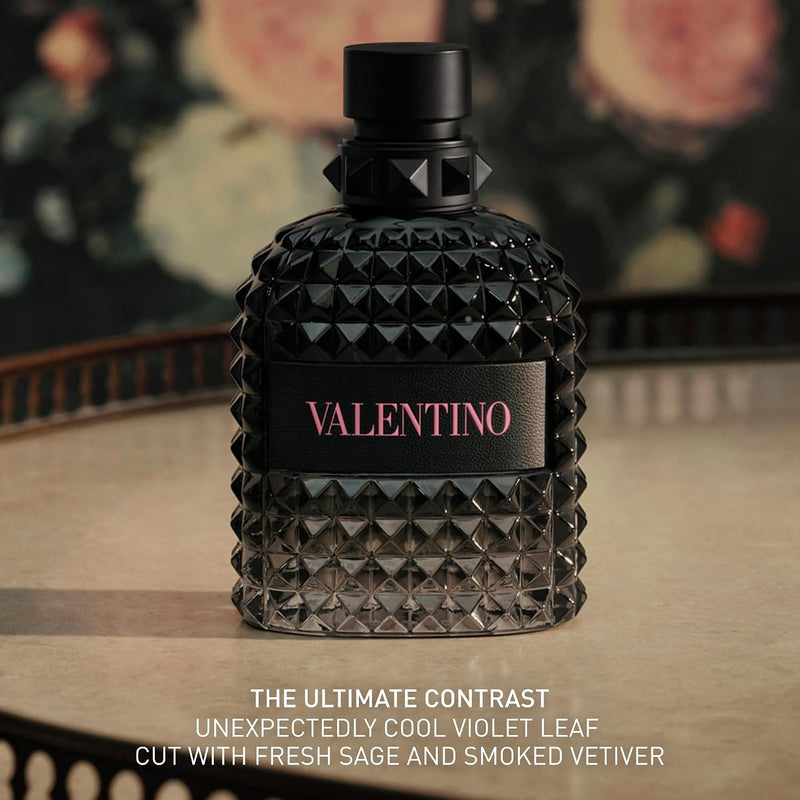 Valentino Uomo Born in Roma - Eau de Toilette en espray para hombre, 50 ml