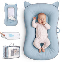 ACGROW Baby Lounger for Newborn 0-24 Months, Cotton Infant Support Cushion
