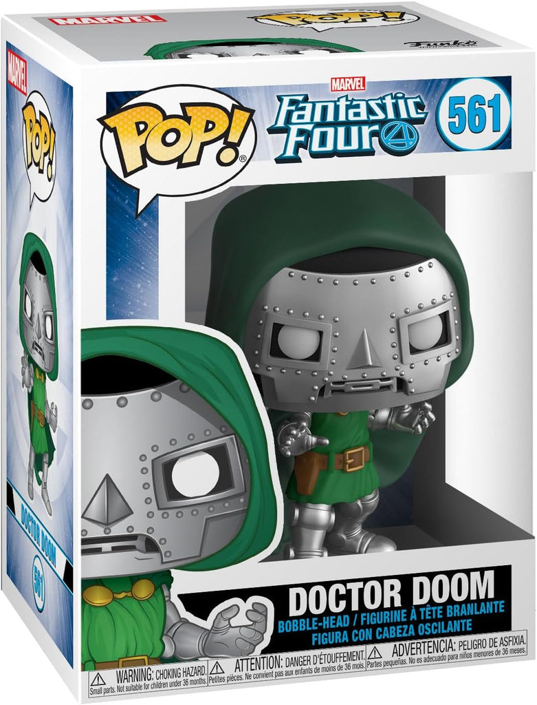 Funko Pop! Marvel: Cuatro Fantásticos - Doctor Doom, Multicolor (44991)