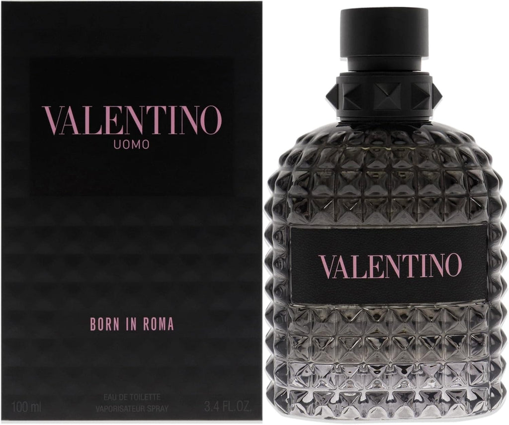Valentino Uomo Born In Roma EDT espray para hombre de 3.4 onzas