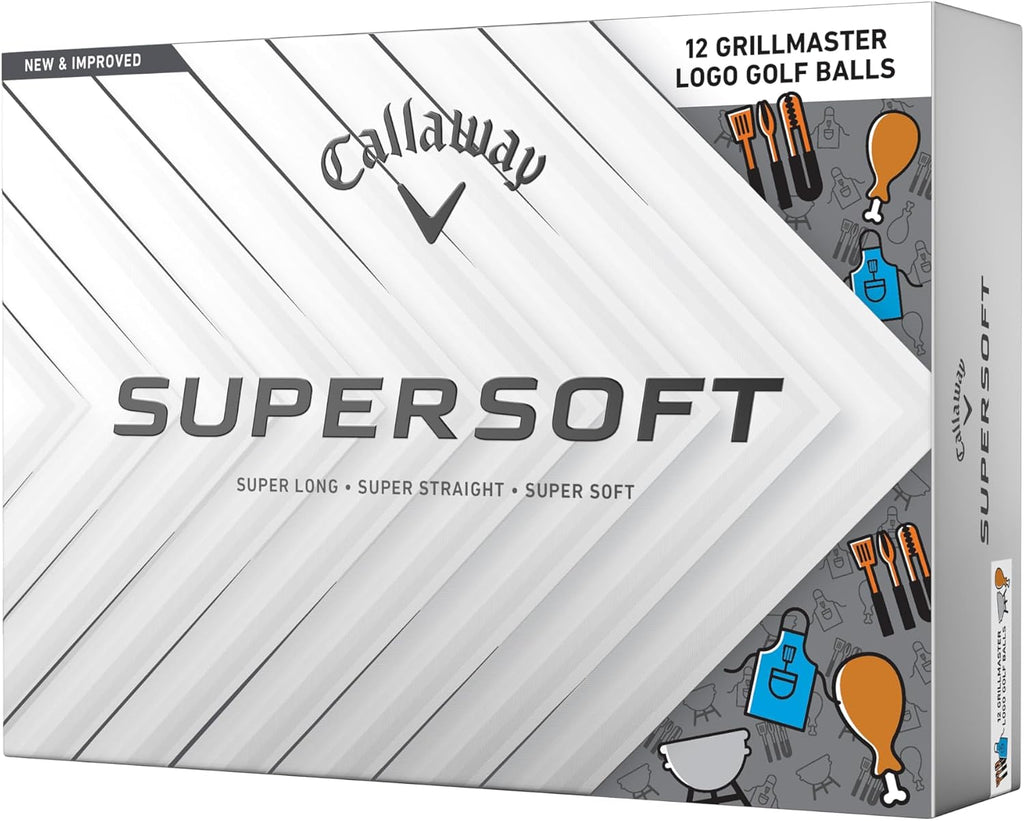 Callaway Golf Supersoft Golf Balls (2025, Grill Master)