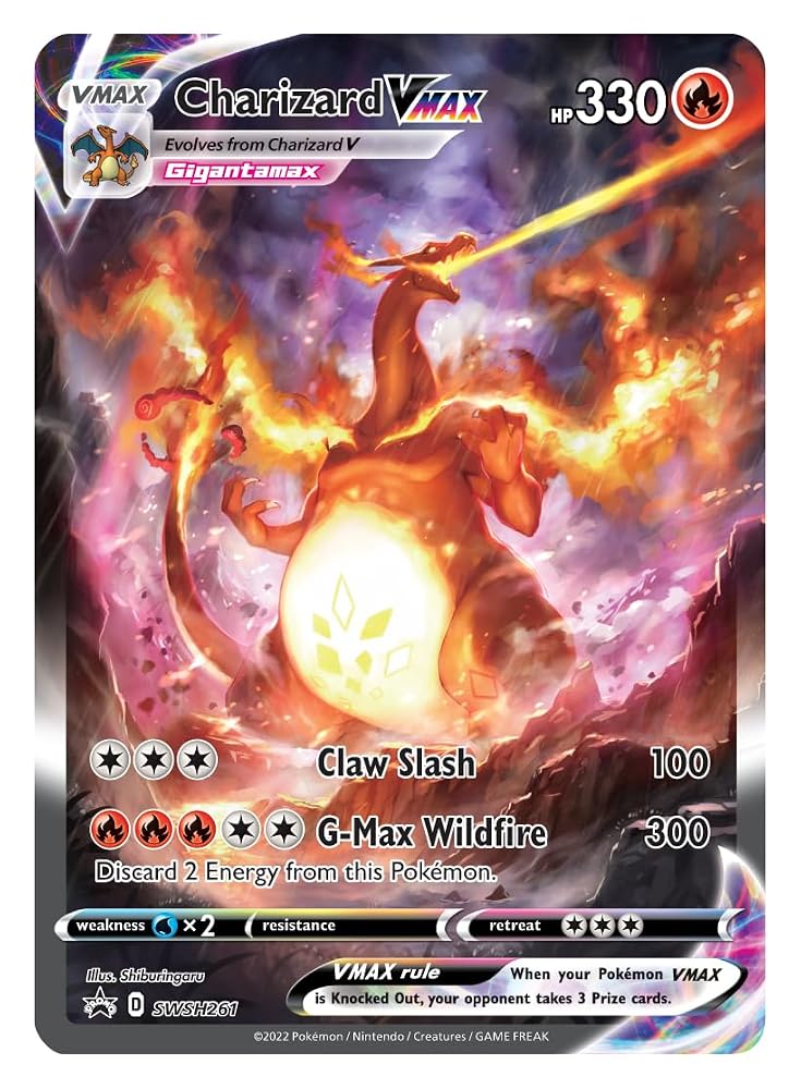 Pokémon TCG Espada y Escudo Colección Ultra Premium Charizard Sellada