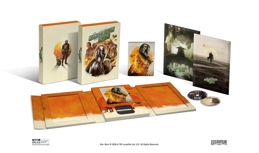 The Mandalorian and Grogu - Beskar Collector’s Edition (Steelbook + 2 Metal Posters)