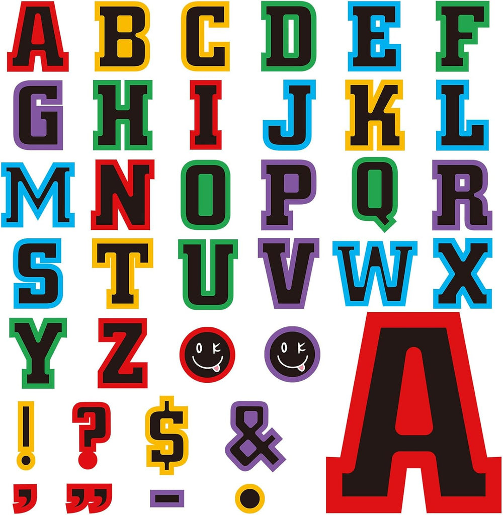 136 Pcs 12 Inch Extra Large Bulletin Board Letter Classroom Wall Decor