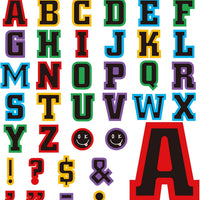 136 Pcs 12 Inch Extra Large Bulletin Board Letter Classroom Wall Decor