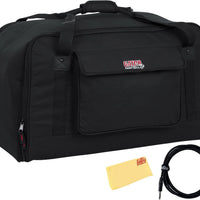 Gator Cases GPA-TOTE12 Heavy-Duty Speaker Tote Bag for Compact 12" Speaker Cabinets, such as QSC K15, Yamaha DXR15 - Bun