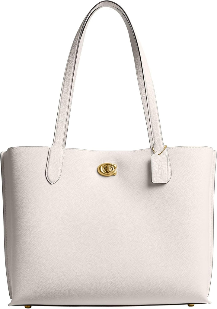 Coach Women's Polished Pebble Leather Willow Tote 38