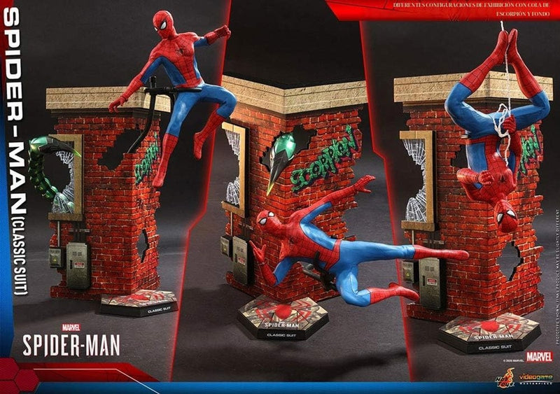 Hot Toys Versión de traje clásico de Spider-Man 1:6