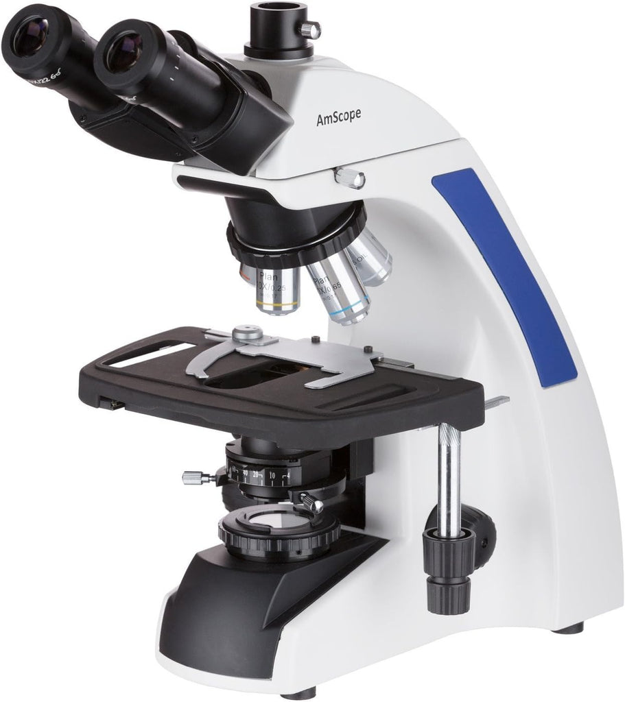 AmScope T720C-R 2500X Plan Infinity Kohler Laboratory Trinocular Compound