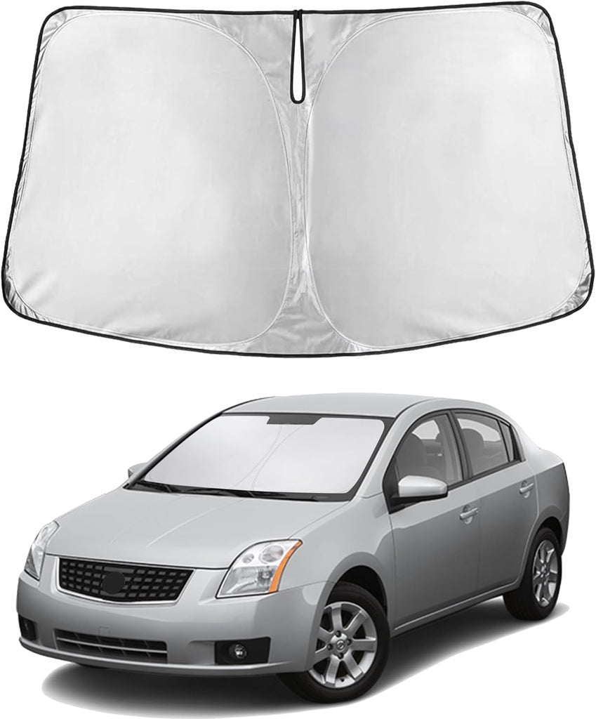 EcoNour Windshield Sunshade Compatible for Nissan Sentra 2007-2011 2012