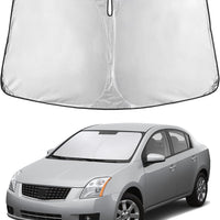 EcoNour Windshield Sunshade Compatible for Nissan Sentra 2007-2011 2012