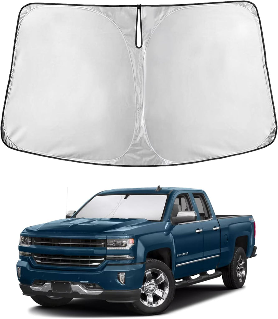 EcoNour Windshield Sunshade for Chevrolet Silverado/GMC Sierra 2014-2019
