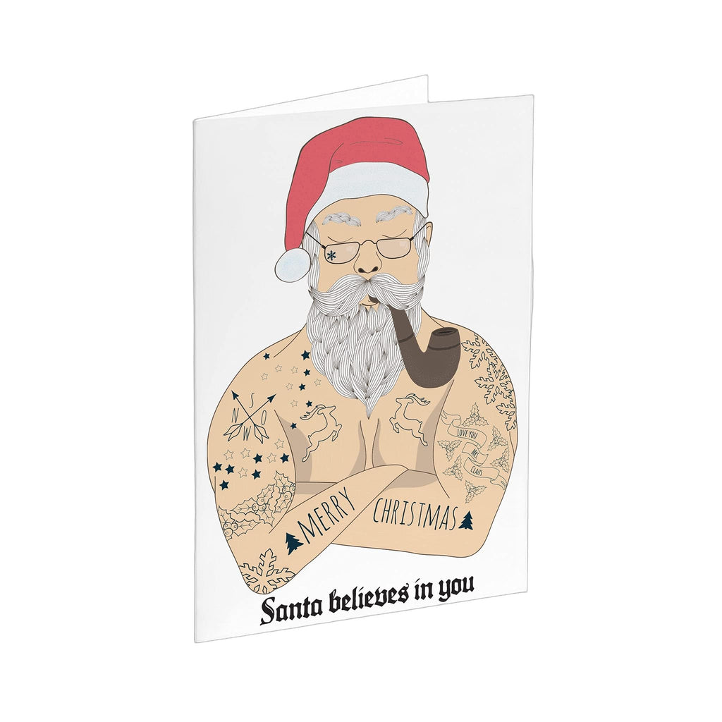 Traditional Holiday Christmas Cards - 24 Cards w/White Envelopes - Personalized Stationery Printed in the USA by RitzyRo