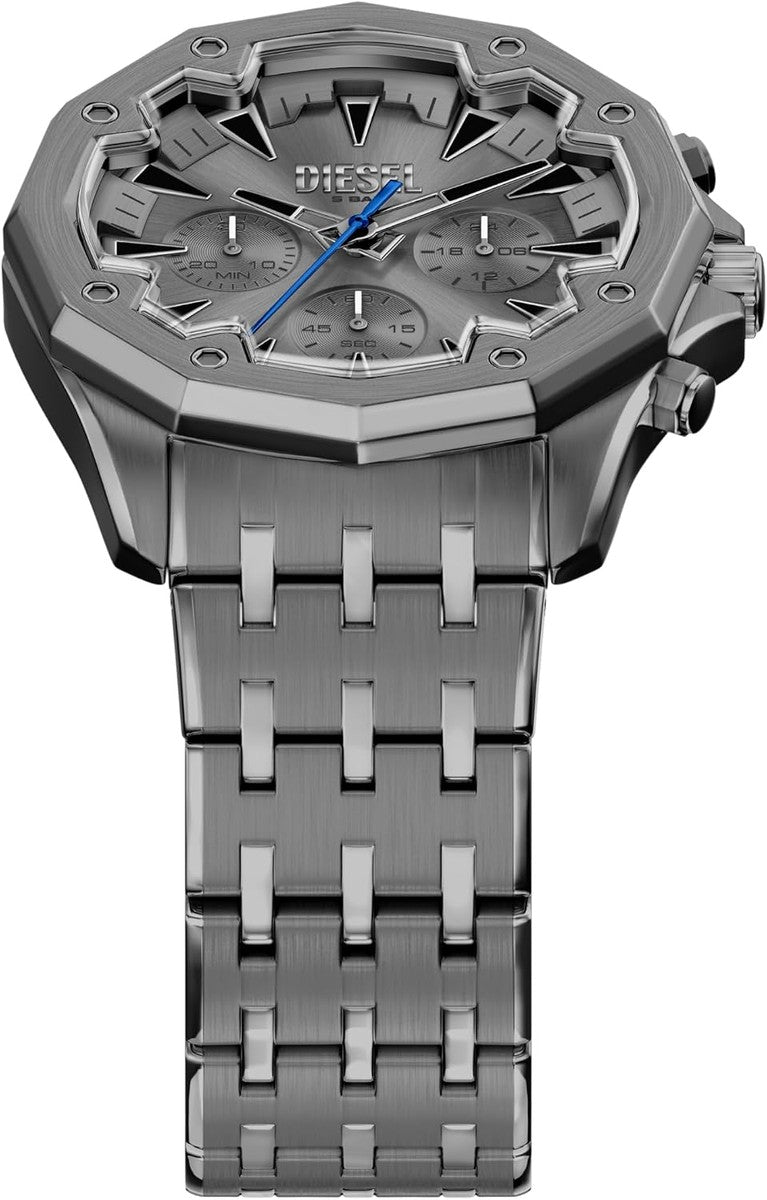 Diesel Men's Stinger Chronograph Gunmetal Stainless Steel Watch (Model: DZ4708)