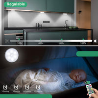Luces LED con Sensor de Movimiento (Pack de 6)