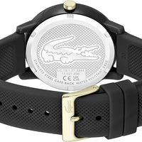 Reloj Lacoste 12.12 Cronógrafo - Correa de Silicona 42mm (Negro)