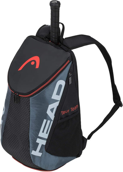 Mochila de Tenis HEAD Tour Team, Bolsa de Transporte para 2 Raquetas con Correas