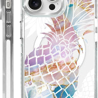 Yuning419 Case for iPhone 14 Pro, Compatible with Magsafe, Full Camera Protection Clear Case for Girls Women, Shockproof