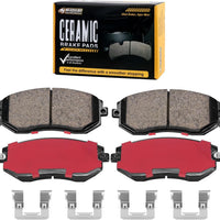 HECHENQICHE D1539 Front Ceramic Brake Pads Kit Fit For Scion FR-S 2013-2016, For Subaru BRZ 2013-2024, For Crosstrek 201