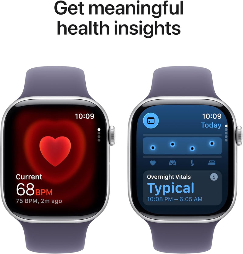 Apple Watch Series 11 GPS 46mm - Plateado / Correa Purple Fog