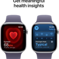 Apple Watch Series 11 GPS 46mm - Plateado / Correa Purple Fog