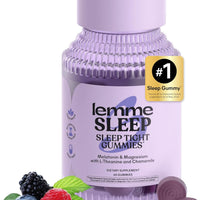 Lemme Sleep Gummies with 5mg Melatonin, 30-Day Supply