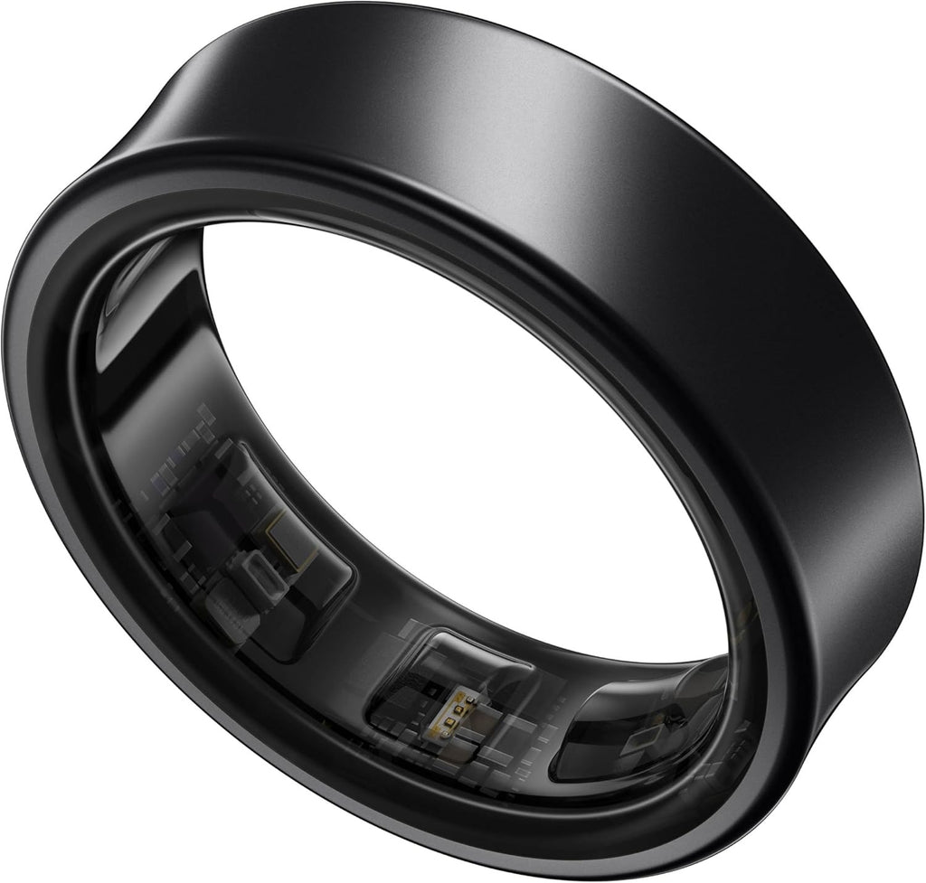SAMSUNG Galaxy Ring, AI Smart Ring, Size First w/Sizing Kit, No App Subscription, Fitness Monitor, Sleep Tracker, Up to 7-Day Battery, Size 5, Titanium Black [US Version, 1Yr Manufacturer Warranty]