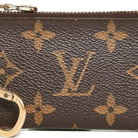 Original Louis Vuitton Women's Pre-Loved Pochette Cles, Monogram, Brown, One Size