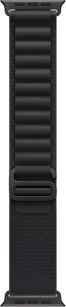 Apple Watch Band - Alpine Loop - 49mm - Black - Small - Black Titanium Finish