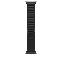Apple Watch Band - Alpine Loop - 49mm - Black - Medium - Black Titanium Finish