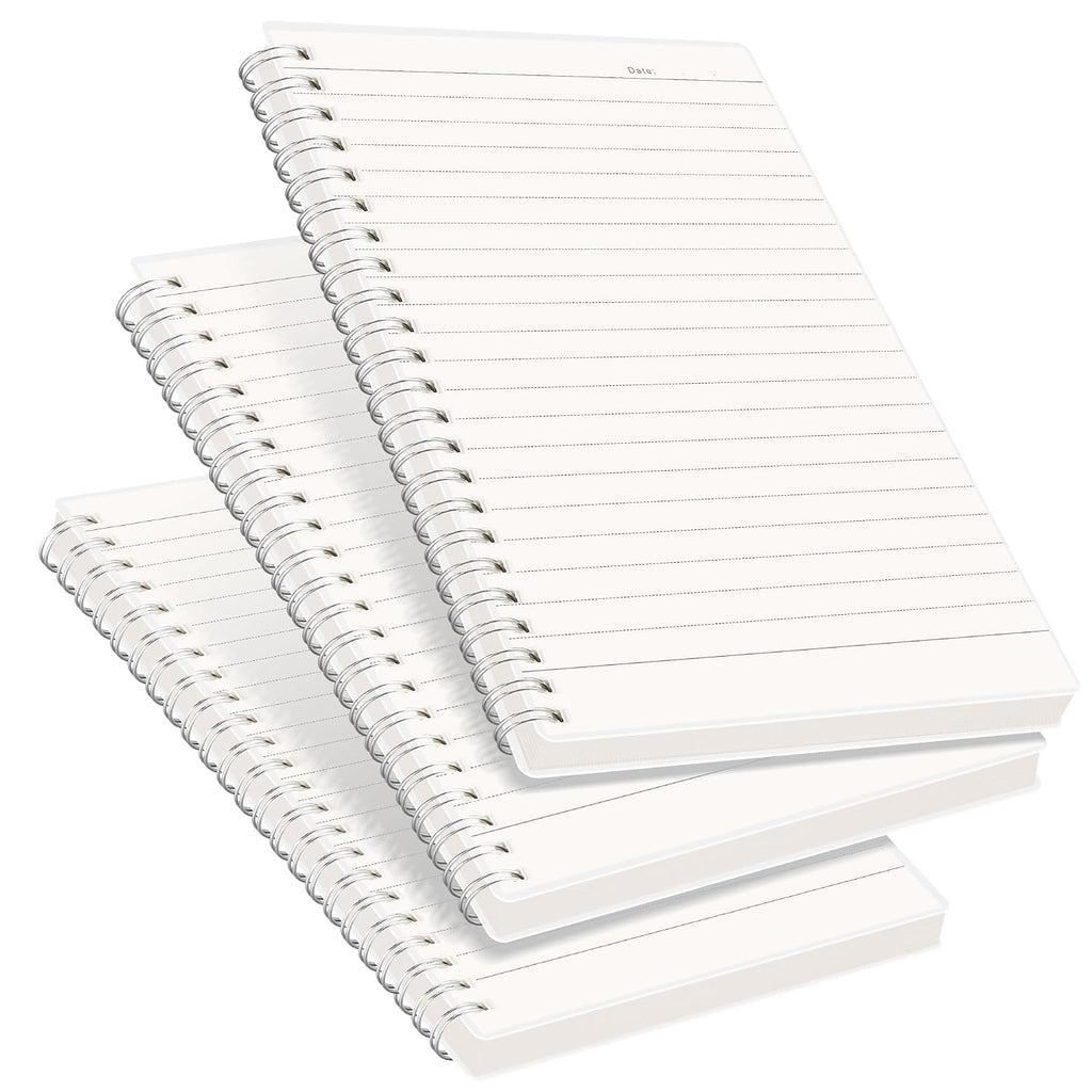 RETTACY Spiral College Ruled Notebook, 160 Pages per Pack, A5 (5.7" x 8.3")