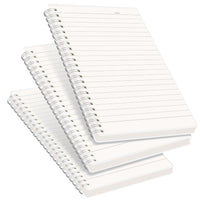 RETTACY Spiral College Ruled Notebook, 160 Pages per Pack, A5 (5.7" x 8.3")
