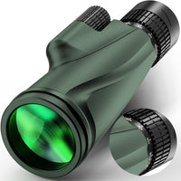Monocular Telescope 80 x 100 High Powered Monoculars for Adults with Tripod, Monocular for Smartphone Suitable for Bird