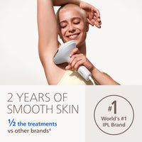 Philips Lumea 8000 Series - Dispositivo de Depilacion IPL, Reduccion Permanente del Vello, SenseIQ, 3 Accesorios
