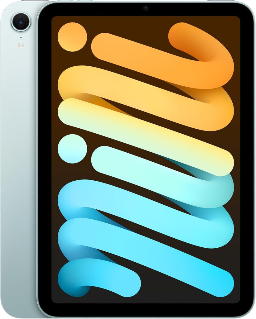 Apple iPad mini (A17 Pro): Apple Intelligence, 8.3-inch Liquid Retina Display, 128GB, Wi-Fi 6E, 12MP Front/12MP Back Camera, Touch ID, All-Day Battery Life — Blue