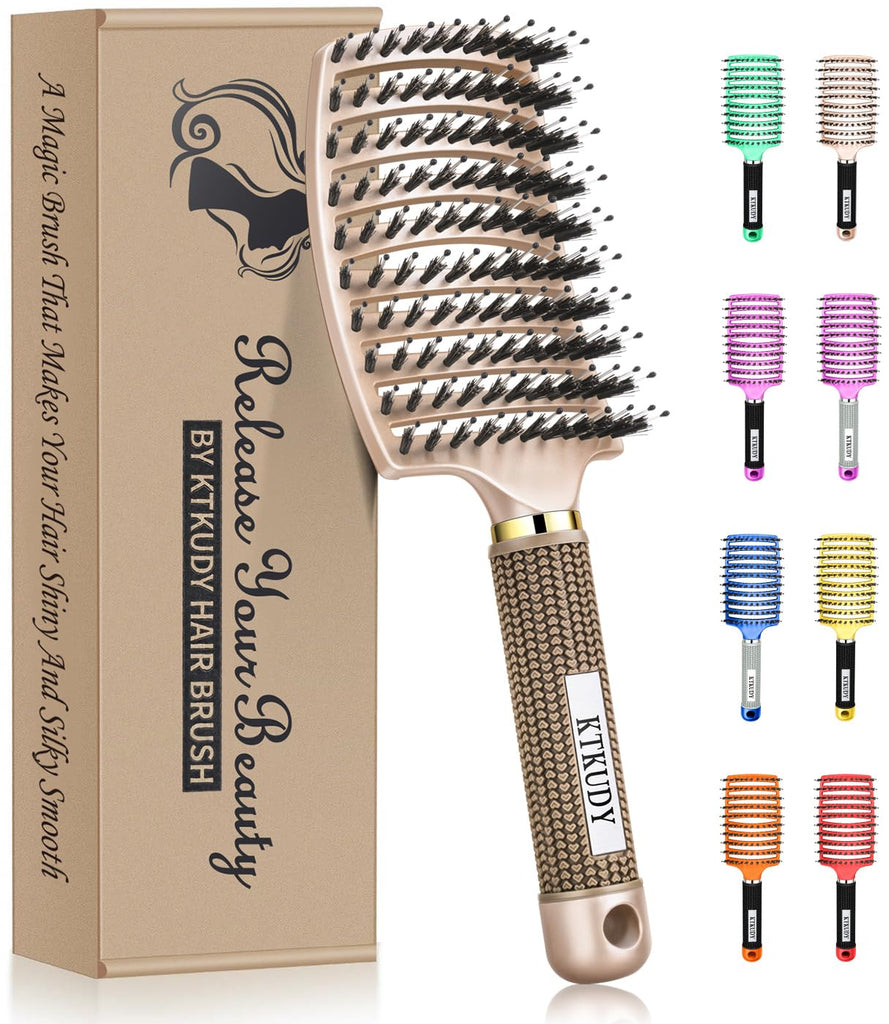 Detangling Brush for Women & Kids, Wet & Dry Hair, All Hair Types