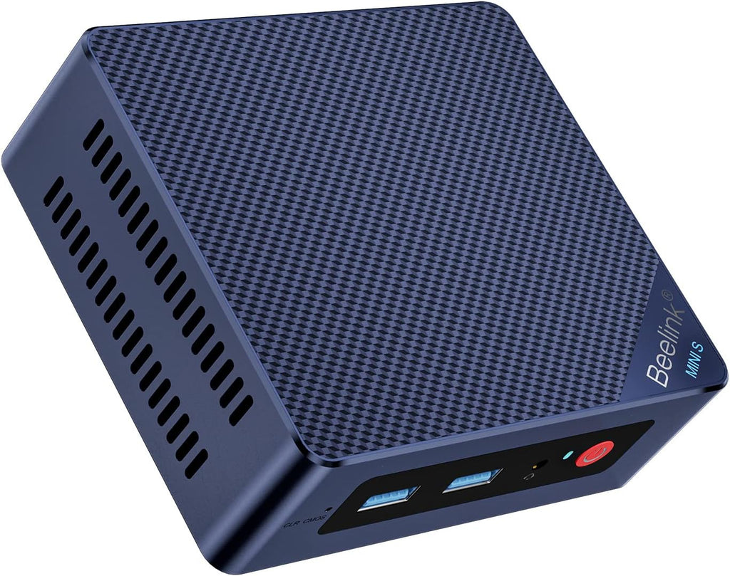 Beelink MINI S12 Pro Mini PC,12th Gen Intel Alder Lake-N100 (Up to 3.4GHz),16GB DDR4 512GB SSD Mini Computer,Support 4K@