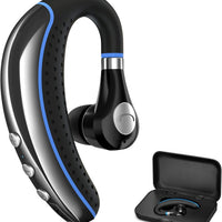 FIMITECH Bluetooth Headset, Wireless Earpiece V5.0 Bluetooth Earpiece Ultralight Hands Free for Business/Office/Driving/