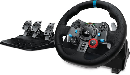 Logitech G29 Driving Force - Volante y pedales (PS5/PS4/PC)