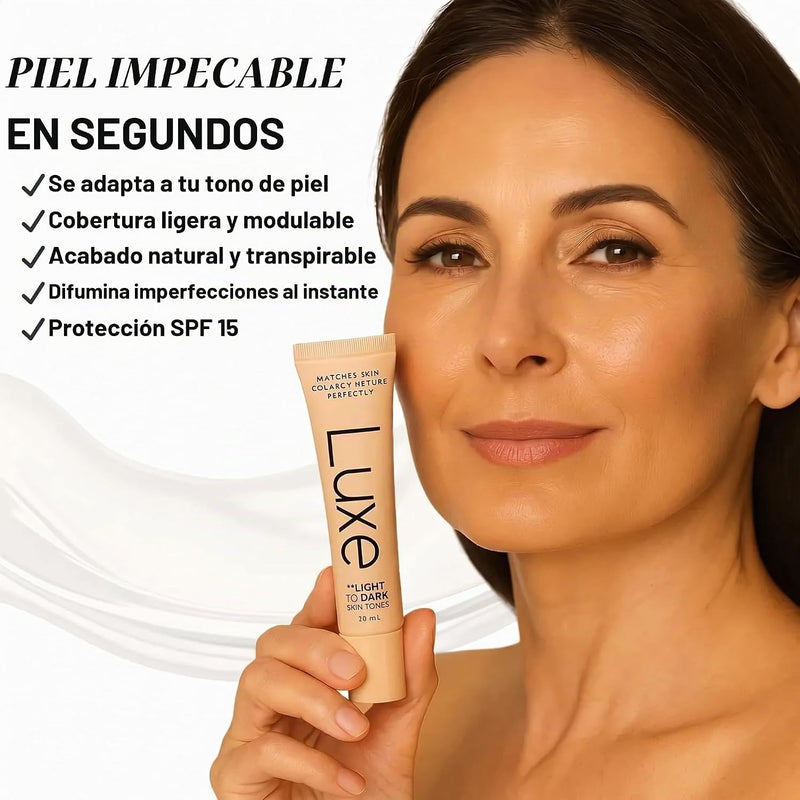 🔥 Transforma tu look con la base inteligente que se adapta a tu piel