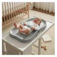 Giggleglow Baby Diaper Changing Pad, Grey