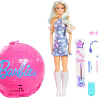 Barbie Team Roll and Reveal Pop Star Doll and Accessories