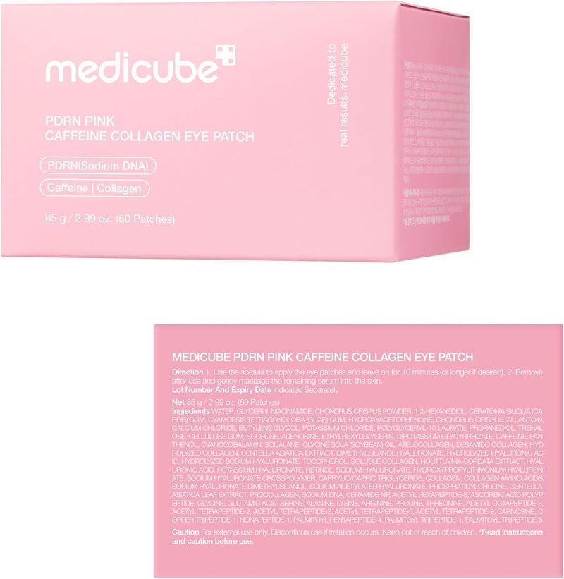 Medicube Eye Patch PDRN Cafeína Colágeno