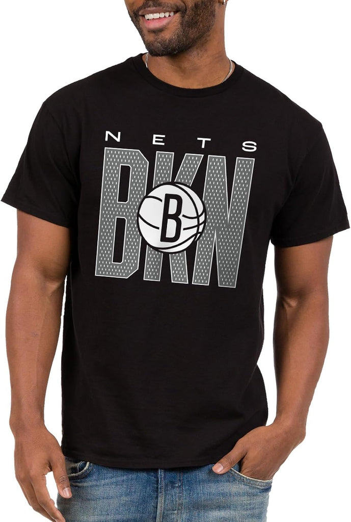 Junk Food NBA - Brooklyn Nets City Mesh Adult SS T-Shirt Black