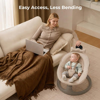 Momcozy Columpio Eléctrico 2 en 1 para Bebé
