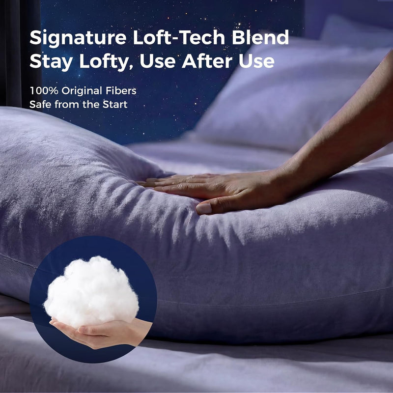 Momcozy Almohada de embarazo para dormir