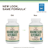 Double Wood Supplements Glicinato de magnesio 400 mg