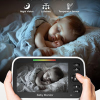 GoodBaby 5" Baby Monitor with Camera and Audio